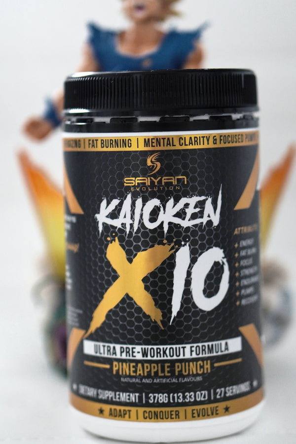 [LIMITED STOCK] Kaioken X10 ALLINONE Ultra Preworkout Pineapple P