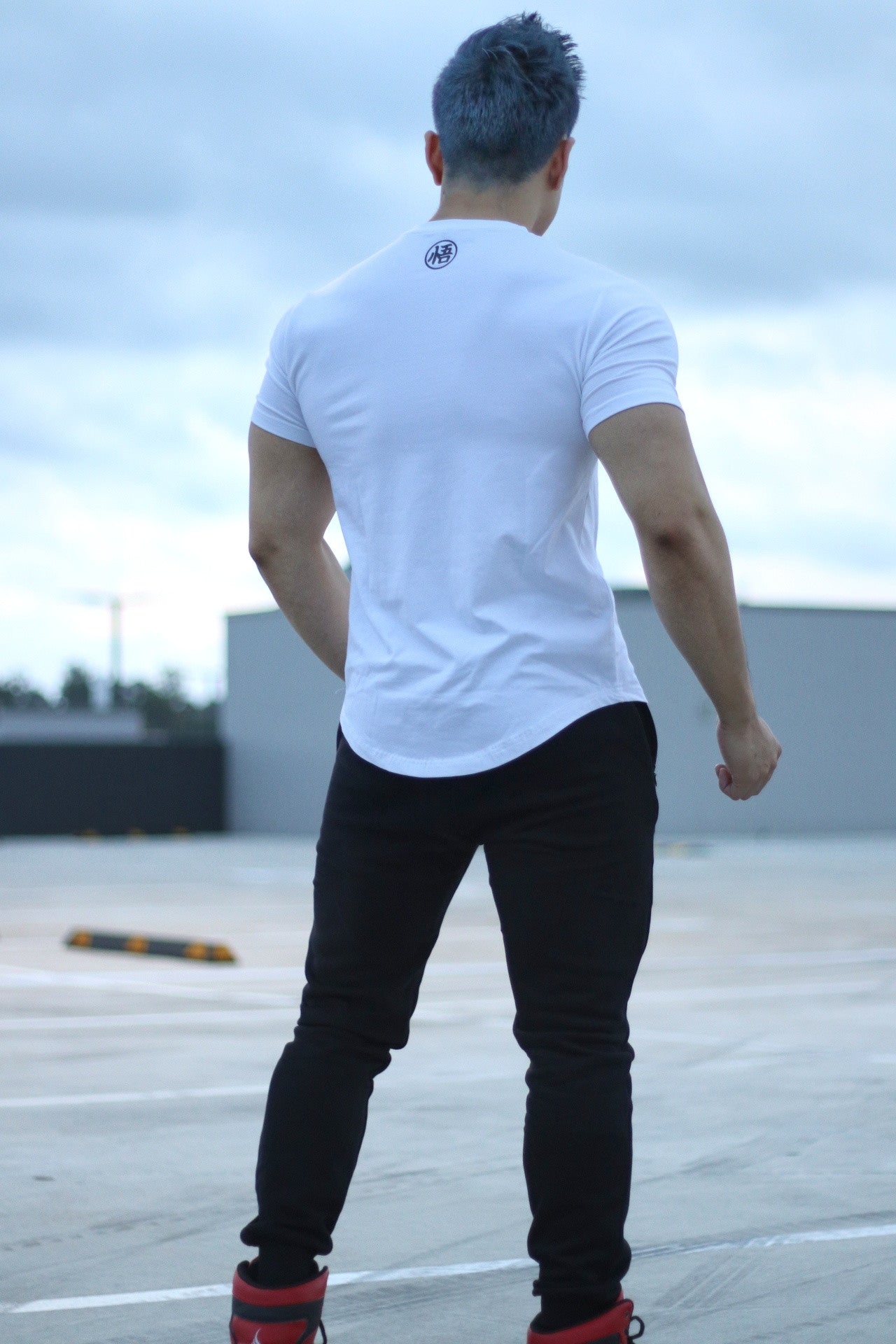 'Saiyan Evolution' Performance T-Shirt - White