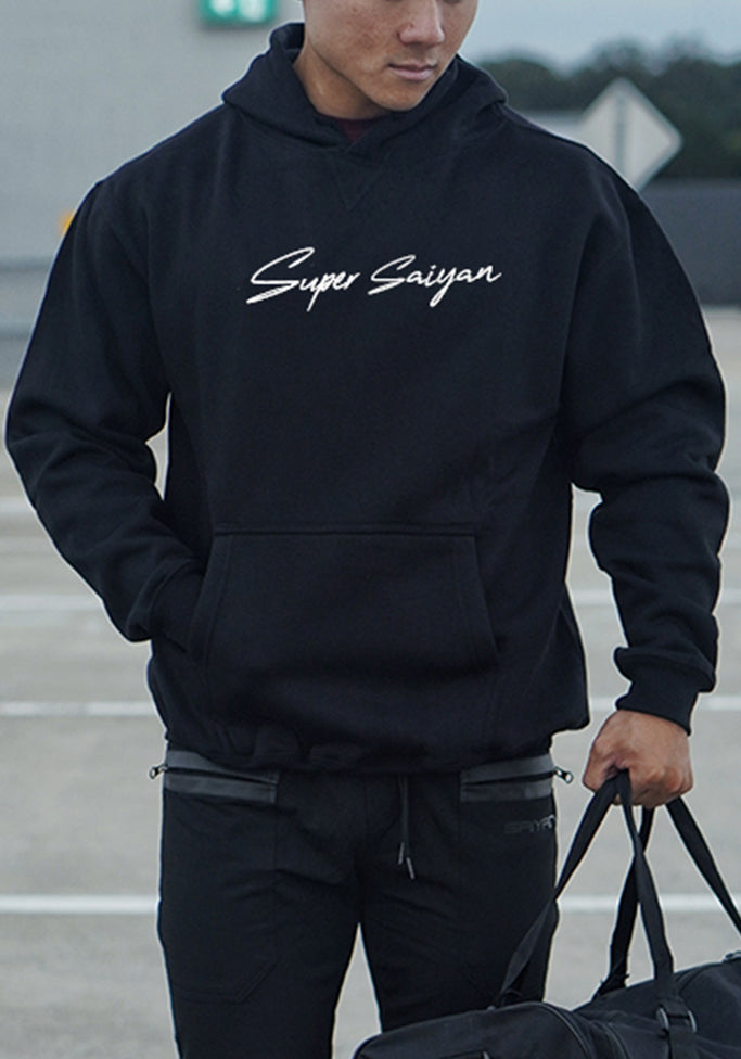 Super Saiyan Signature Comfort Hoodie - Elite Black