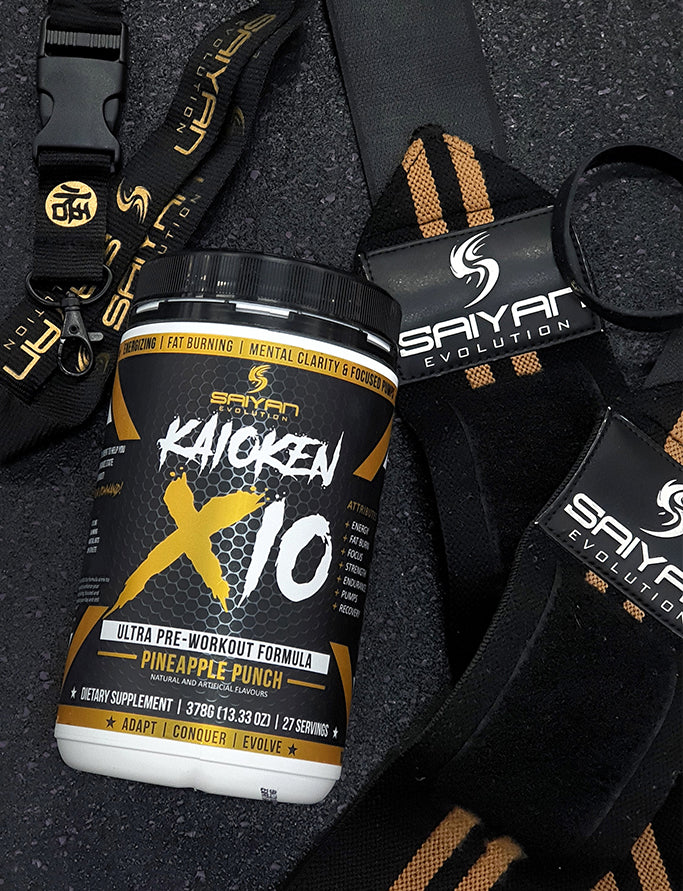 Ultimate Lifting Pack - Kaioken X10 + Wrist Wraps + Lanyard + Wrist Band