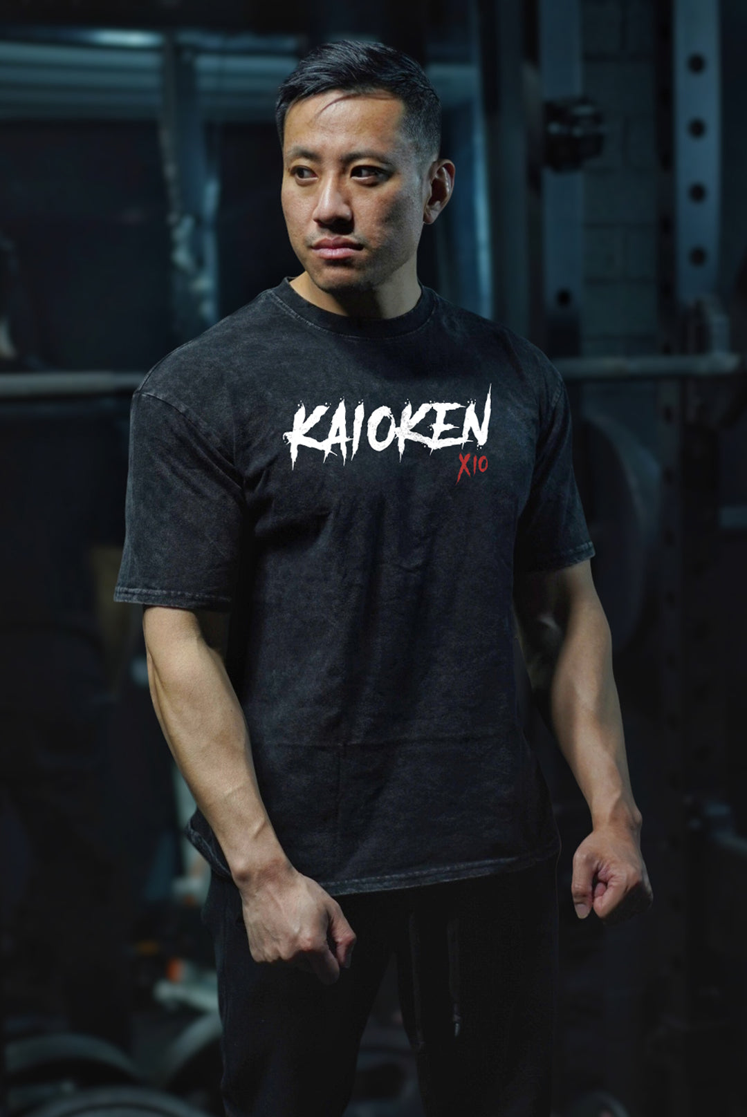 [NEW ARRIVAL] 'KAIOKEN' Performance T-Shirt - Smoke Grey