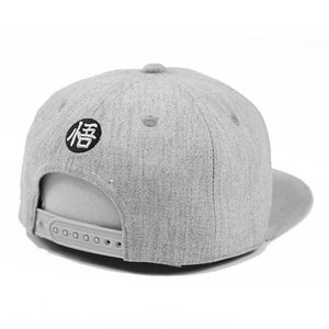 'Saiyan Evolution' Snapback Hat - Concrete Grey - Saiyan Evolution Online Shop Worldwide Shipping - 2