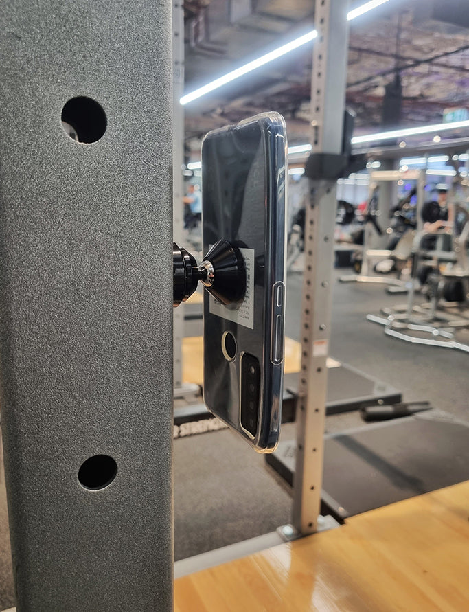 Double Sided Magnetic Phone Mount Selfie For Gym