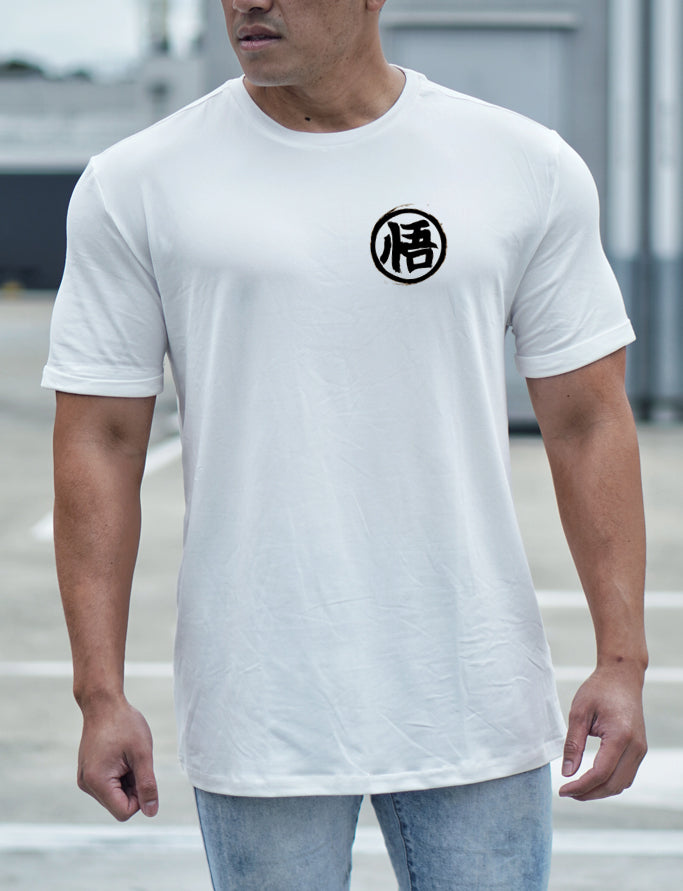 [NEW ARRIVAL] Semi-Oversized 'Ascension' T-Shirt - White