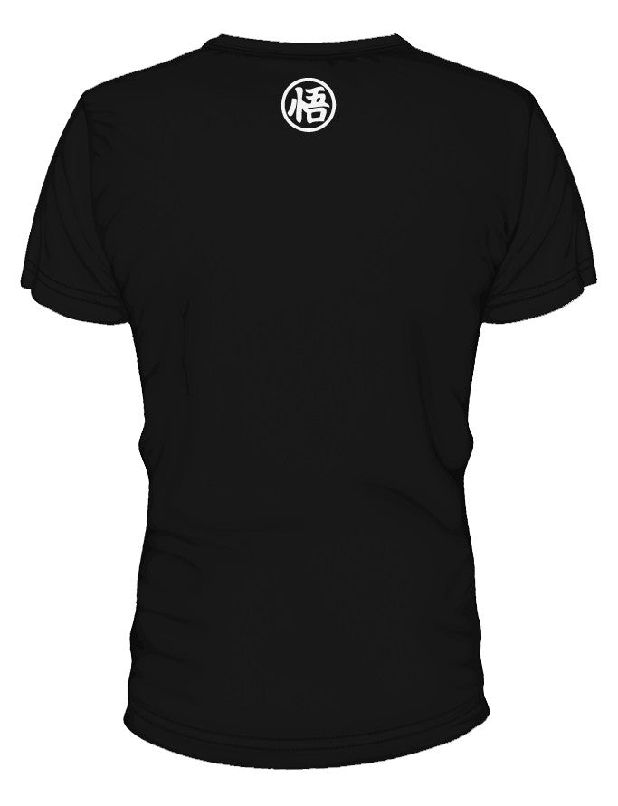 'Saiyan Evolution' Performance T-Shirt - Elite Black