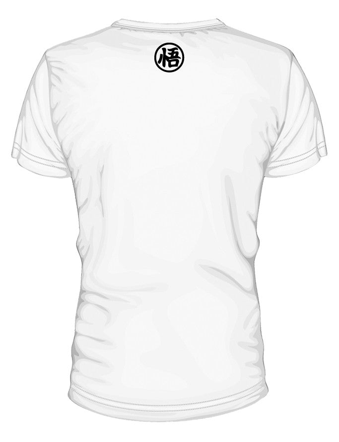'Saiyan Evolution' Performance T-Shirt - White