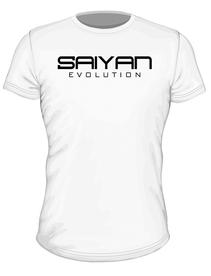 'Saiyan Evolution' Performance T-Shirt - White