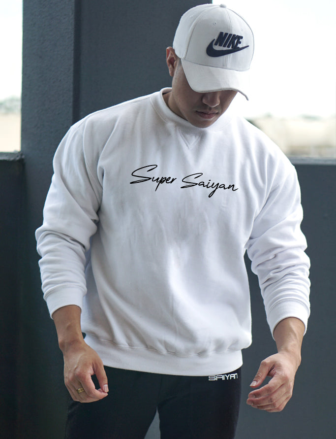 Super Saiyan Signature Crew Neck Sweatshirt