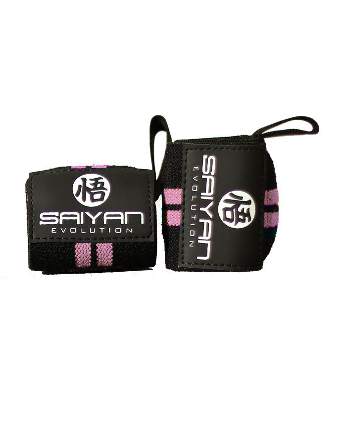 Heavy Duty 'Ascension' Wrist Straps - Pink - Saiyan Evolution Online Shop Worldwide Shipping