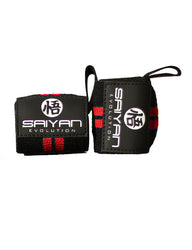 Heavy Duty 'Ascension' Wrist Straps - Flame Red - Saiyan Evolution Online Shop Worldwide Shipping
